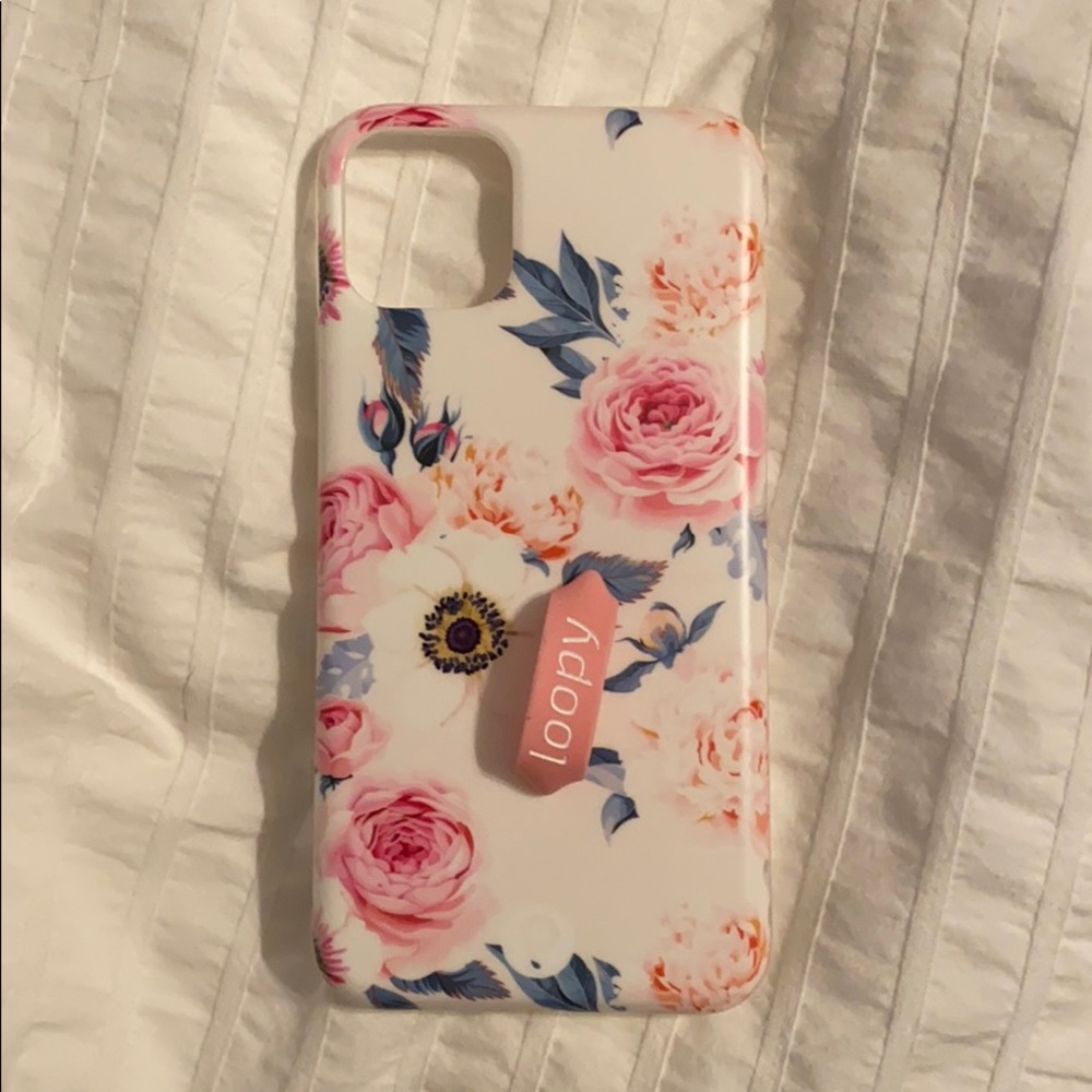 Floral loopy case for iPhone 11 max pro